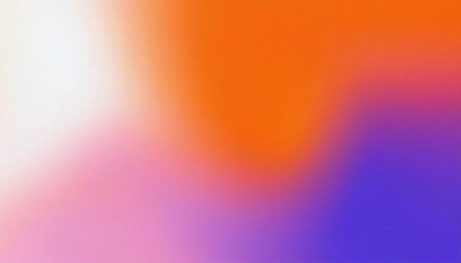 Abstract Orange, Pink and Purple Blurred Gradient