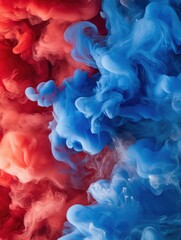 Obraz premium Vivid Abstract Smoke Effect