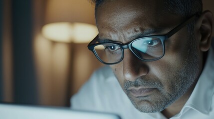 Intense Focus in the Office