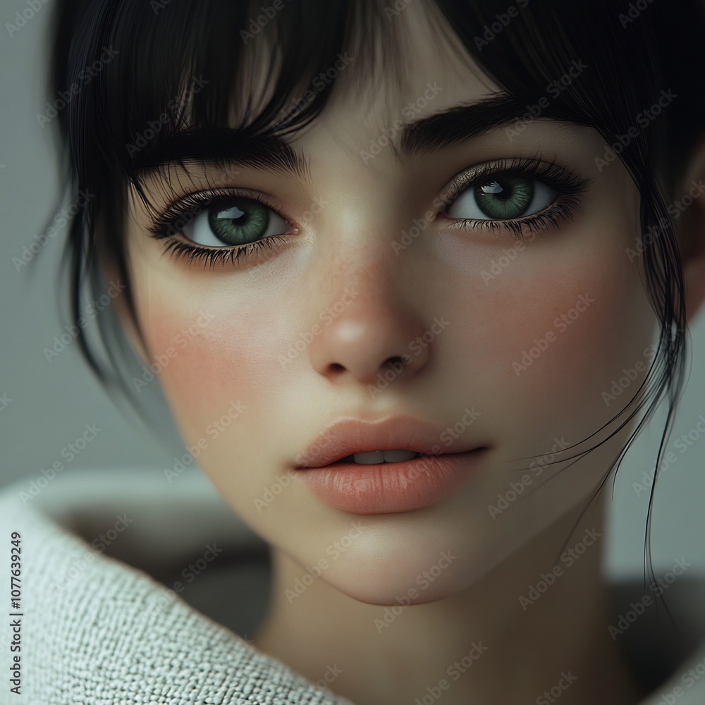 Poster mesmerizing digital artwork that pushes the limits of imagination and showcases the transformative p