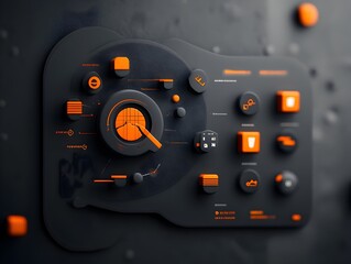 Visualized global logistics network aggregating supply chain analytics seamless end to end export import workflow and a modern data driven digital dashboard with techno industrial art deco influence