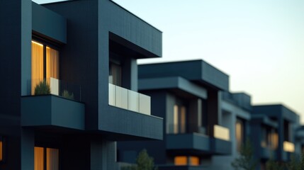 Modern Townhouse Community