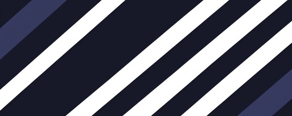 Diagonal black and white stripes pattern