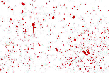 realistic blood splash