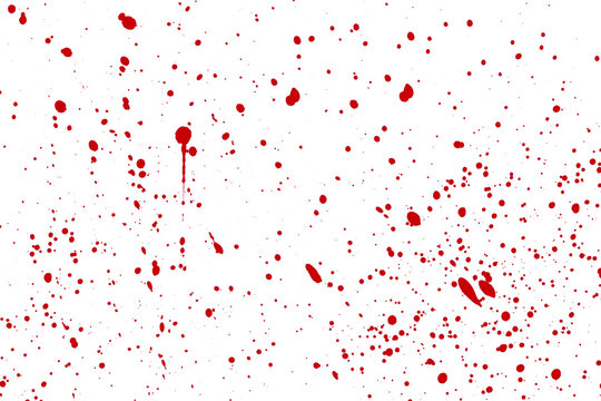 realistic blood splash