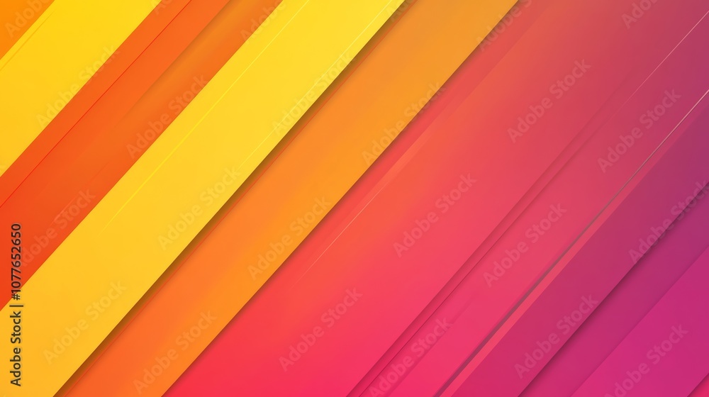 Poster abstract vibrant diagonal lines pattern with