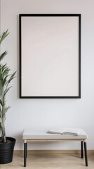 a Wide Border Gallery Frame against a clean background