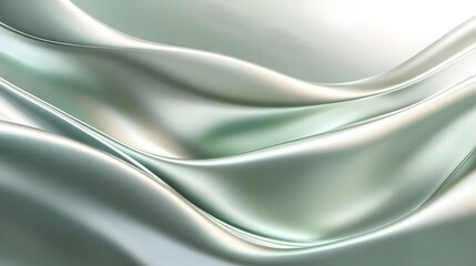 Obraz premium A smooth, flowing fabric texture in soft pastel colors, evoking elegance and tranquility.