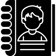 Contact Book Icon