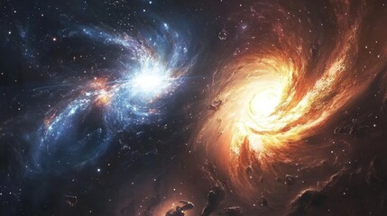 galaxy mergers shape the universe? Explore how the collision and merging of galaxies can lead to the formation of new structures and affect star formation