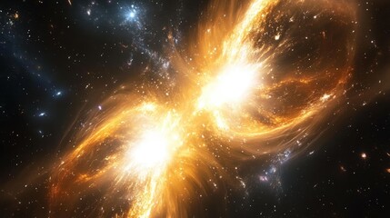 galaxy mergers shape the universe? Explore how the collision and merging of galaxies can lead to the formation of new structures and affect star formation