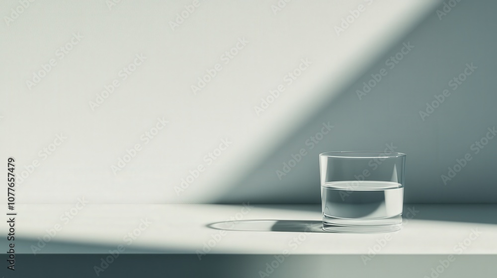 Poster create a minimalist photo of objects? explore the use of space, simple backdrops, and focus to empha