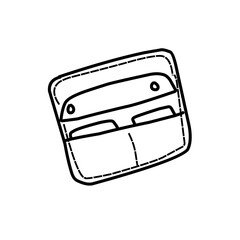Wallet line icon