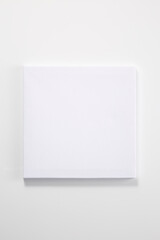 白いキャンバスのある状態