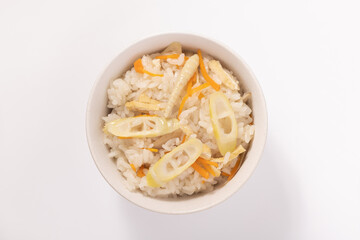 ［高知県産　四方竹］炊き込みご飯