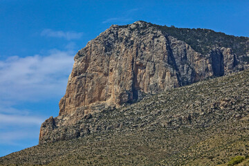 Guadalupe Mountains National Park is in the vast Chihuahuan Desert of western Texas.