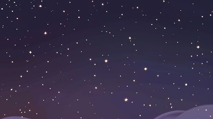 Naklejka premium _starry_night_sky_fully_with_the_stars