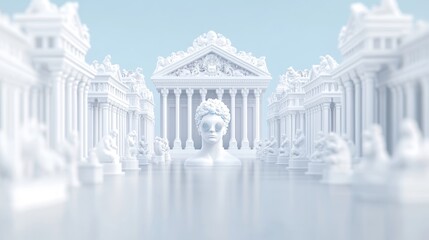 Obraz premium illustration of church