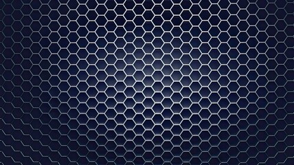 abstract background with a dark blue honeycomb