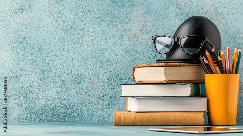 Aufkleber Create a comprehensive online education hub utilizing technology tools for a clean and engaging learning experience