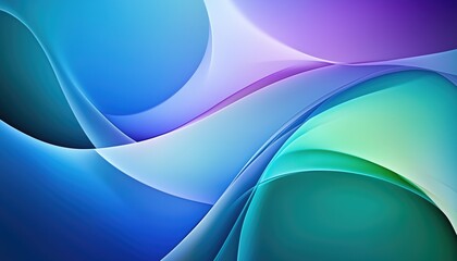Fototapeta premium Abstract Gradient Wallpaper with Flowing Water Design and Calm Shapes