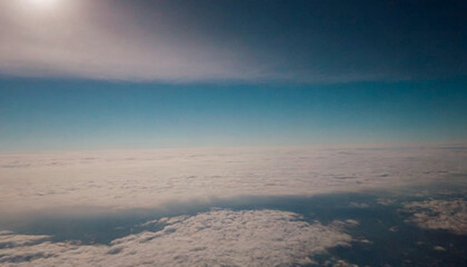Sky View from Airplane Window: Stunning Aerial Perspectives Above the Clouds