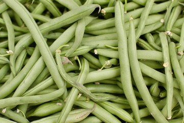green beans on the market