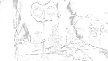 Artistic and abstract image. Wallpaper