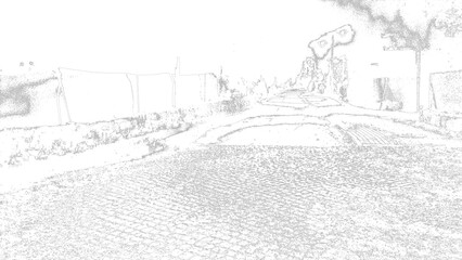 Artistic and abstract image. Wallpaper