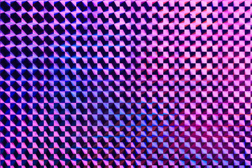 A colorful pattern of squares and triangles