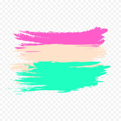 Modern watercolor brush stroke design. brush stroke