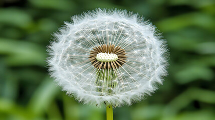 Fototapeta premium Close-up Photo of a Dandelion with Seeds