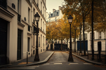 Fototapeta premium 가을 단풍잎 낙엽 단풍나무 숲길 이미지