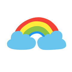 Rainbow Icon Vector