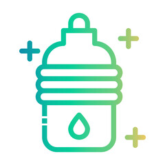 hydration Line Gradient Icon