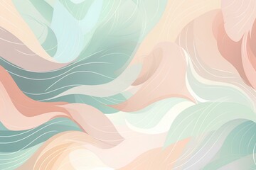 abstract background with waves