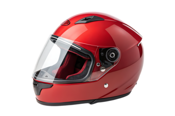 motorcycle helmet isolated on white background