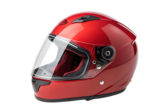 motorcycle helmet isolated on white background