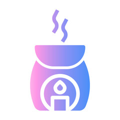 aroma therapy Gradient icon