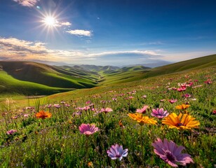 Fototapeta premium Scenic Spring Landscape