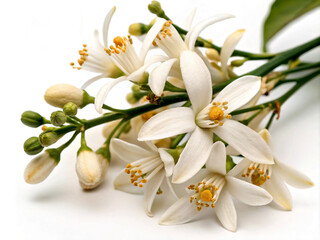 Fototapeta premium lily of the valley. flower, orchid, nature, plant, blossom, flowers, bloom, beauty, flora, spring, phalaenopsis, petal, tropical, white, garden, branch, tree, macro, stem, petals, yellow, isolated, de
