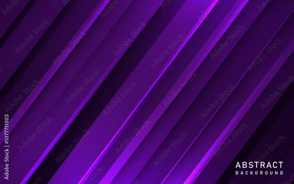 Poster purple gradient dark dynamic shapes background