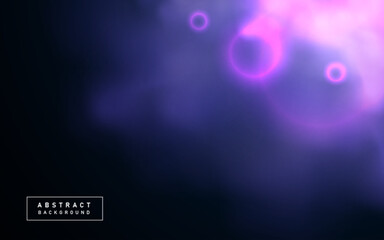 Smoke neon bright dark background