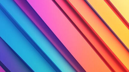 Obraz premium Colorful abstract geometric pattern with diagonal