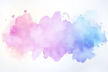 Abstract watercolor background white It has soft hand drawn