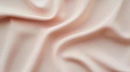 Obraz premium Close-up light pink fabric smooth elegant texture appears beige Canvas background