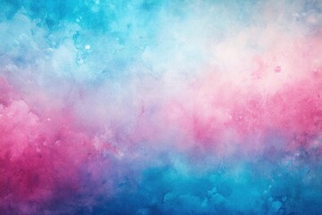 Fototapeta premium Beautiful panoramic background texture in pink and blue hues