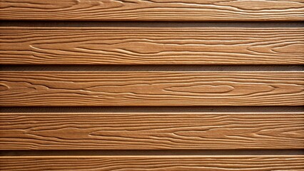 brown plastic siding textured plank surface with random shadow Extreme Close-Up