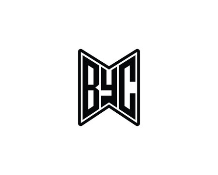 BYC Logo design vector template. BYC