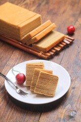 Lapis legit or spekkoek or Thousand Layer Cake, A traditional Indonesia’s Top Traditional Cake is a must for special celebrations such as Chinese New Year, Christmas, or Eid
